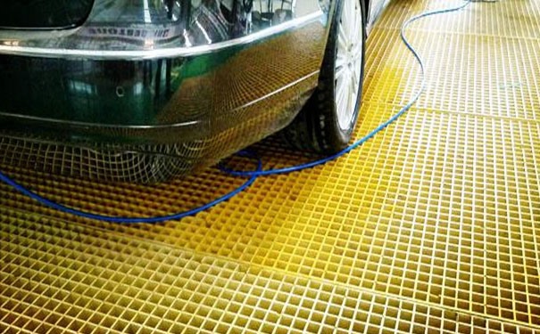 朔州玻璃钢格栅洗车位排水板