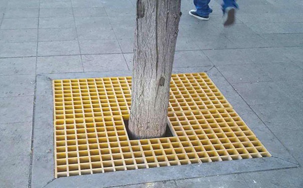 玻璃钢拼接树篦子格栅